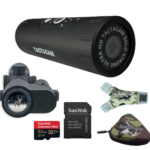 Tactacam Bundle - Tactacam Solo Xtreme Camera, Tactacam FTS (Film Through Scope), and SD Card with Reader