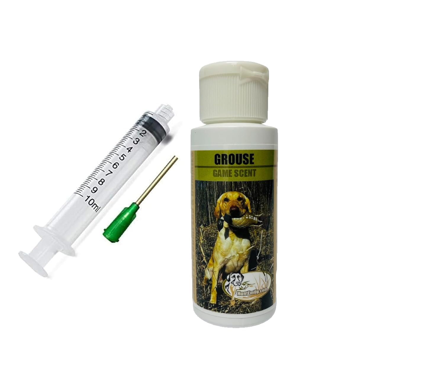 Introducing the HuntEmUp Grouse Dog Training Scent Kit! This premium training scent is a game-changer