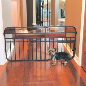Mini Tuffy Expandable Gate w/ Pet Door