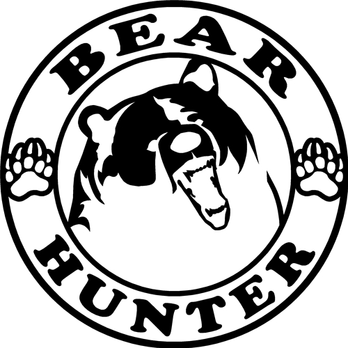 Decal Bear Hunter